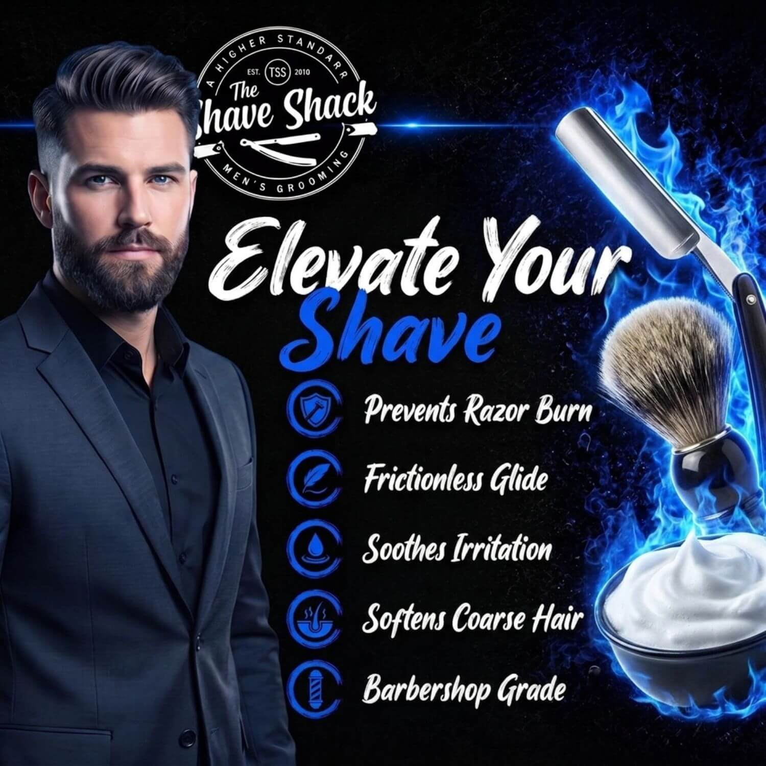 L3VEL3 Beard Shampoo