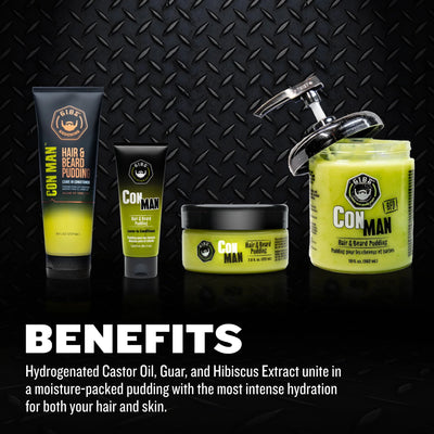 GIBS Con Man Hair & Beard Pudding