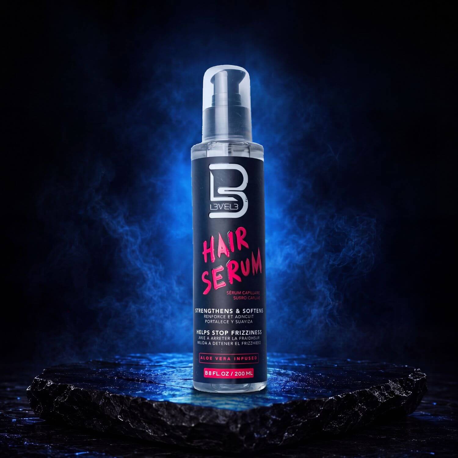 L3VEL3 Hair Serum - Shine & Anti-Frizz Treatment for Men