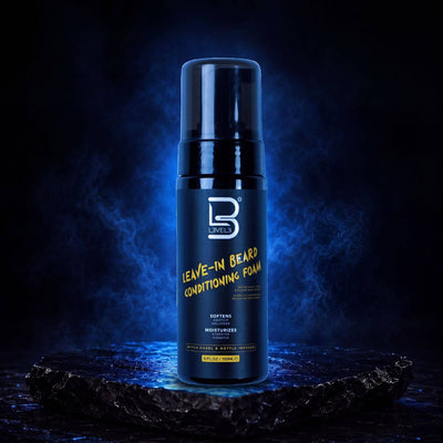 L3VEL3 Leave-In Beard Conditioning Foam