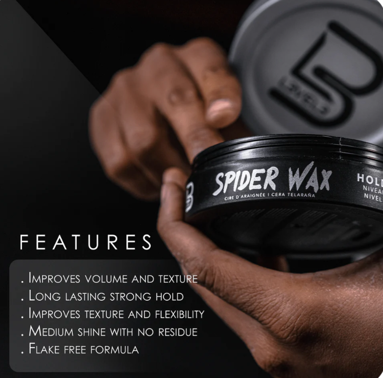 L3VEL3 Spider Wax – Fiber Texture Wax