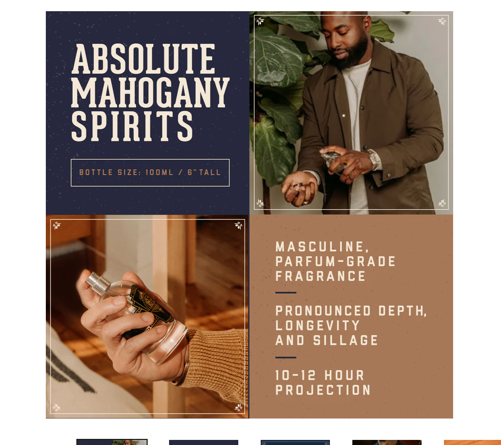 Absolute Mahogany Spirits Cologne