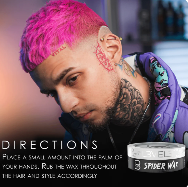 L3VEL3 Spider Wax – Fiber Texture Wax