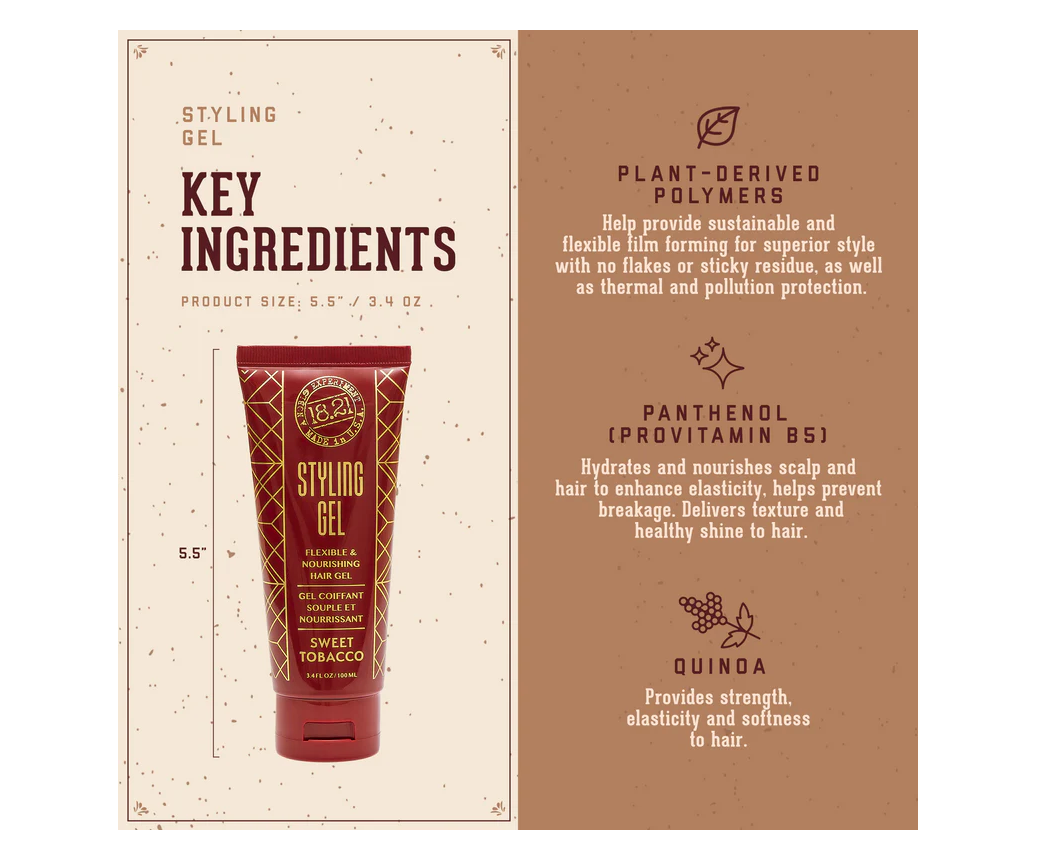 Hair Styling Gel - Sweet Tobacco