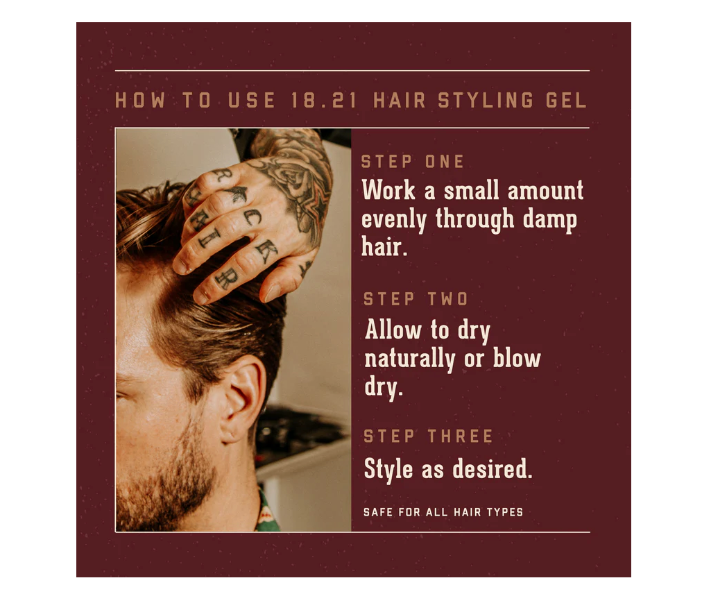 Hair Styling Gel - Sweet Tobacco