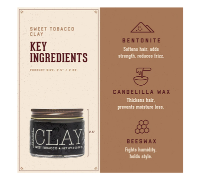Hair Clay - Sweet Tobacco