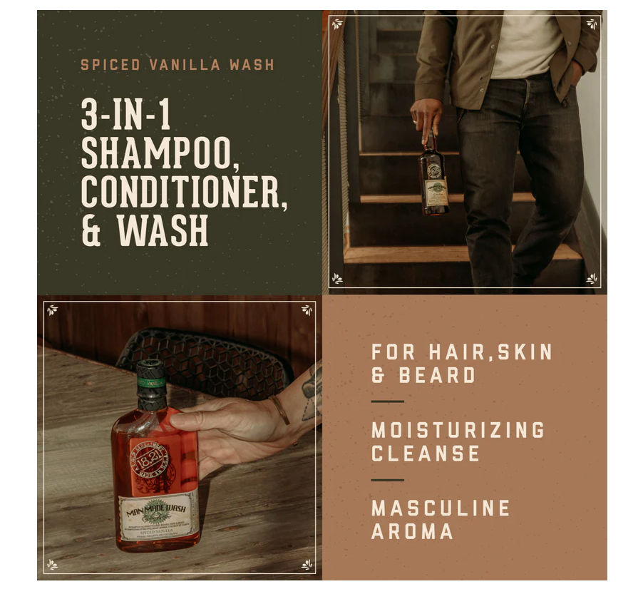 Spiced Vanilla Man Made Wash