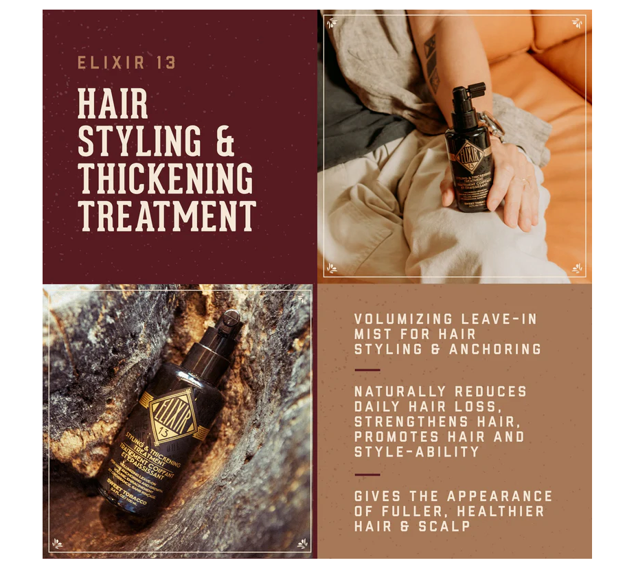 Hair Thickener for Men - Elixir 13
