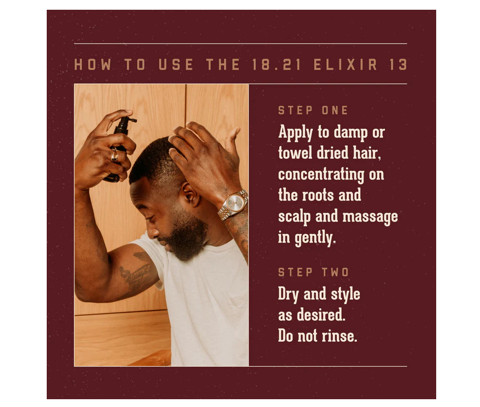 Hair Thickener for Men - Elixir 13