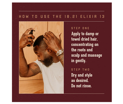 Hair Thickener for Men - Elixir 13